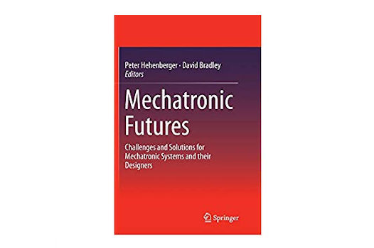 Image of book cover of Mechatronic Futures